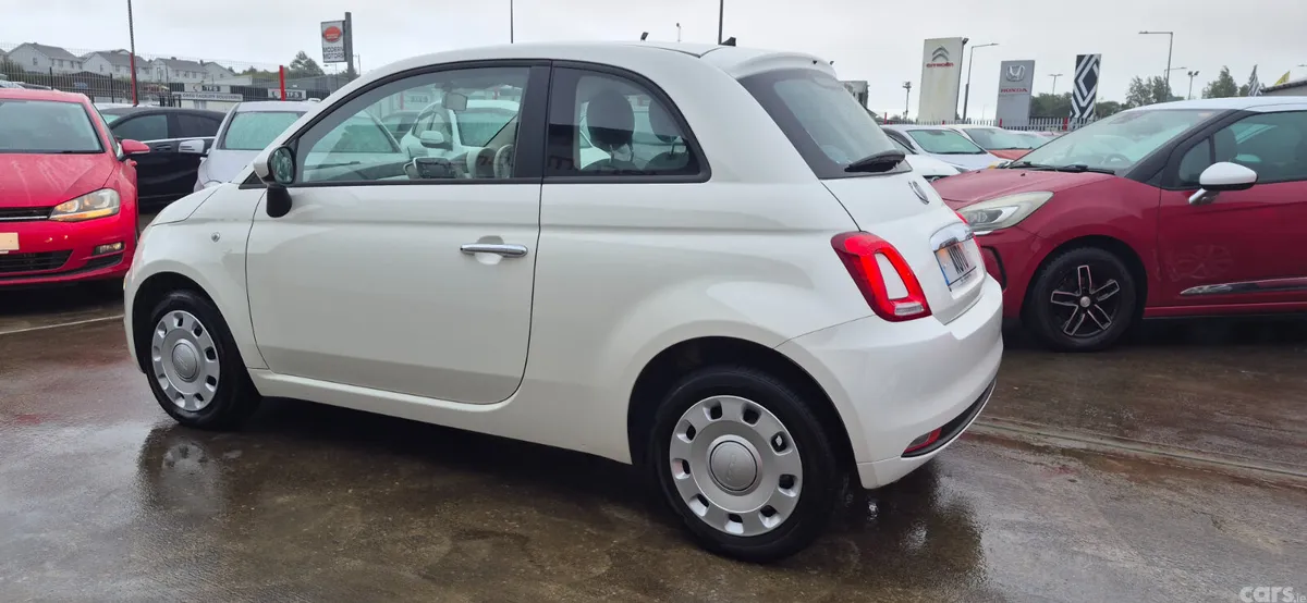 Fiat 500 Hatchback, Petrol, 2017, White