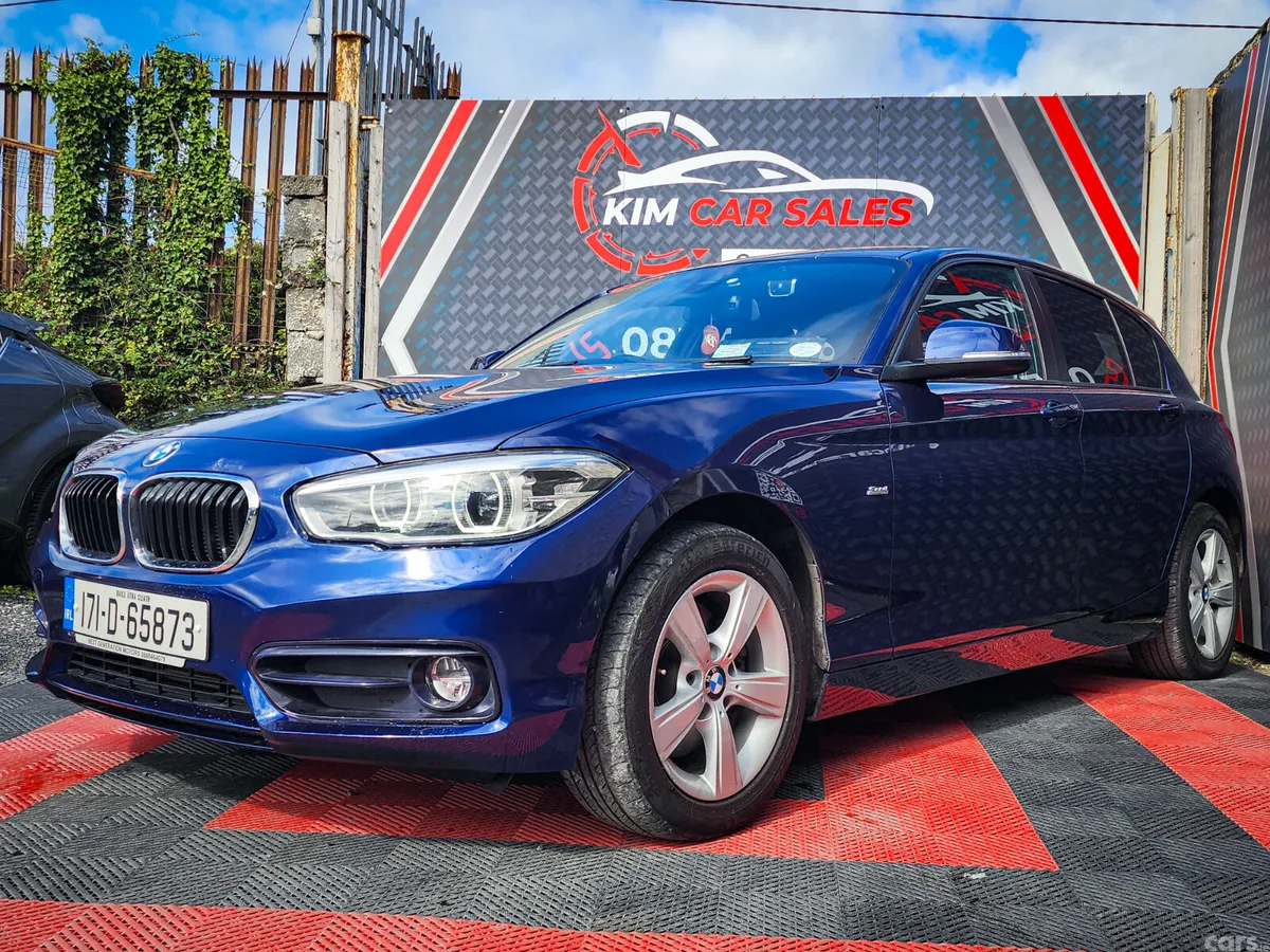 BMW 1-Series Hatchback, Diesel, 2017, Blue