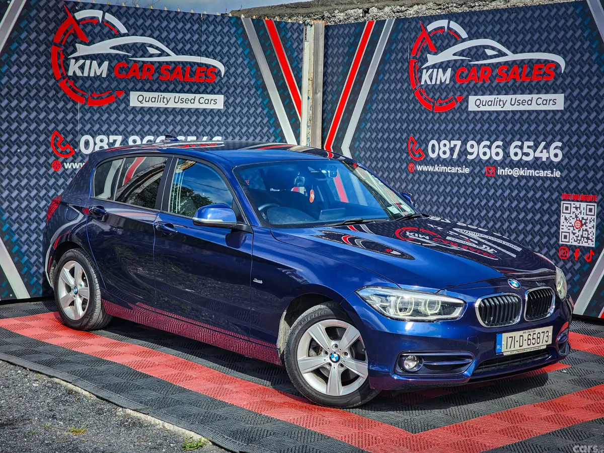 BMW 1-Series Hatchback, Diesel, 2017, Blue