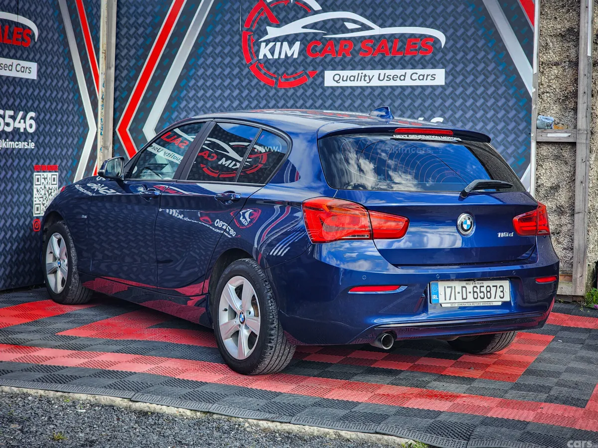 BMW 1-Series Hatchback, Diesel, 2017, Blue