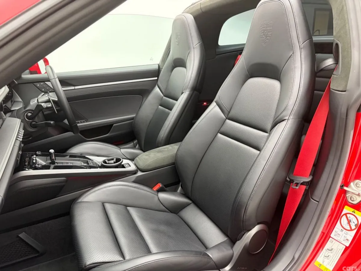 Porsche 911 Convertible, Petrol, 2023, Red