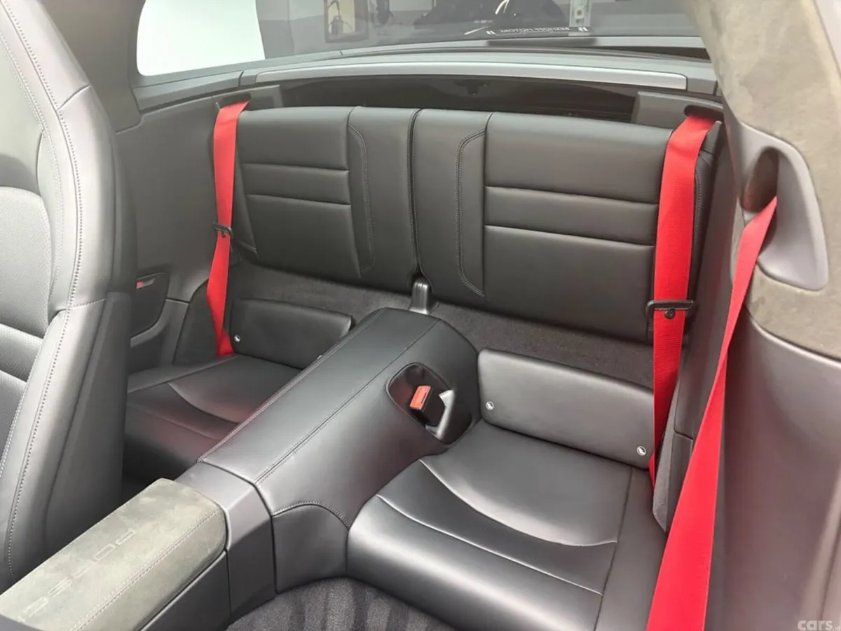 Porsche 911 Convertible, Petrol, 2023, Red