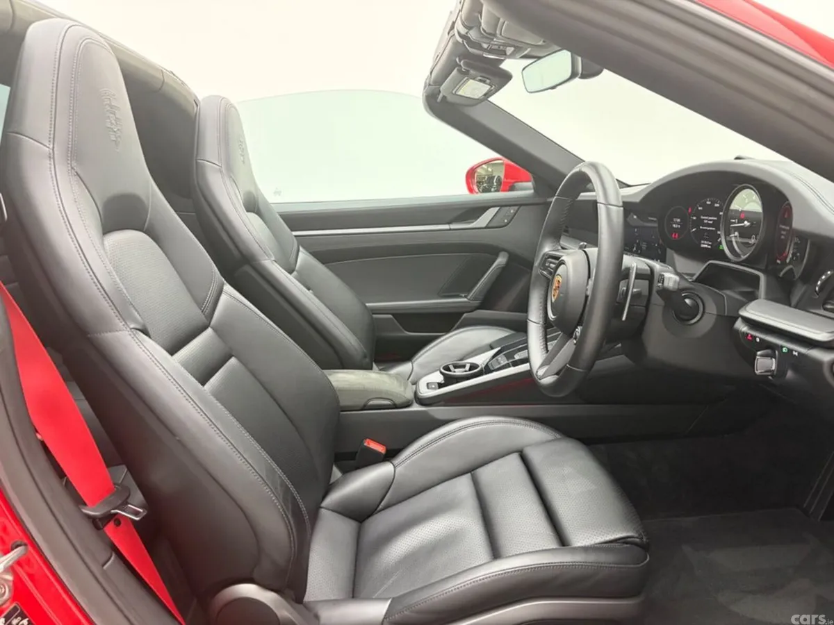Porsche 911 Convertible, Petrol, 2023, Red