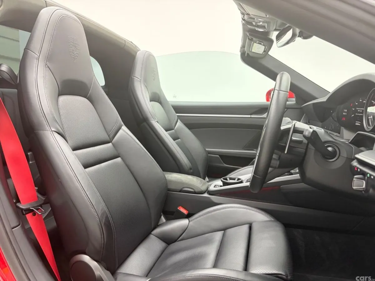 Porsche 911 Convertible, Petrol, 2023, Red