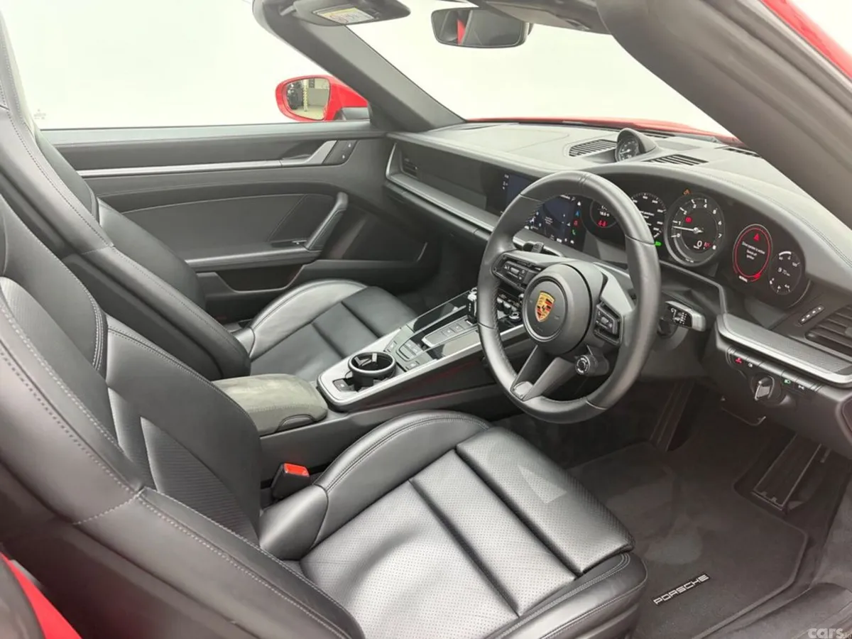 Porsche 911 Convertible, Petrol, 2023, Red