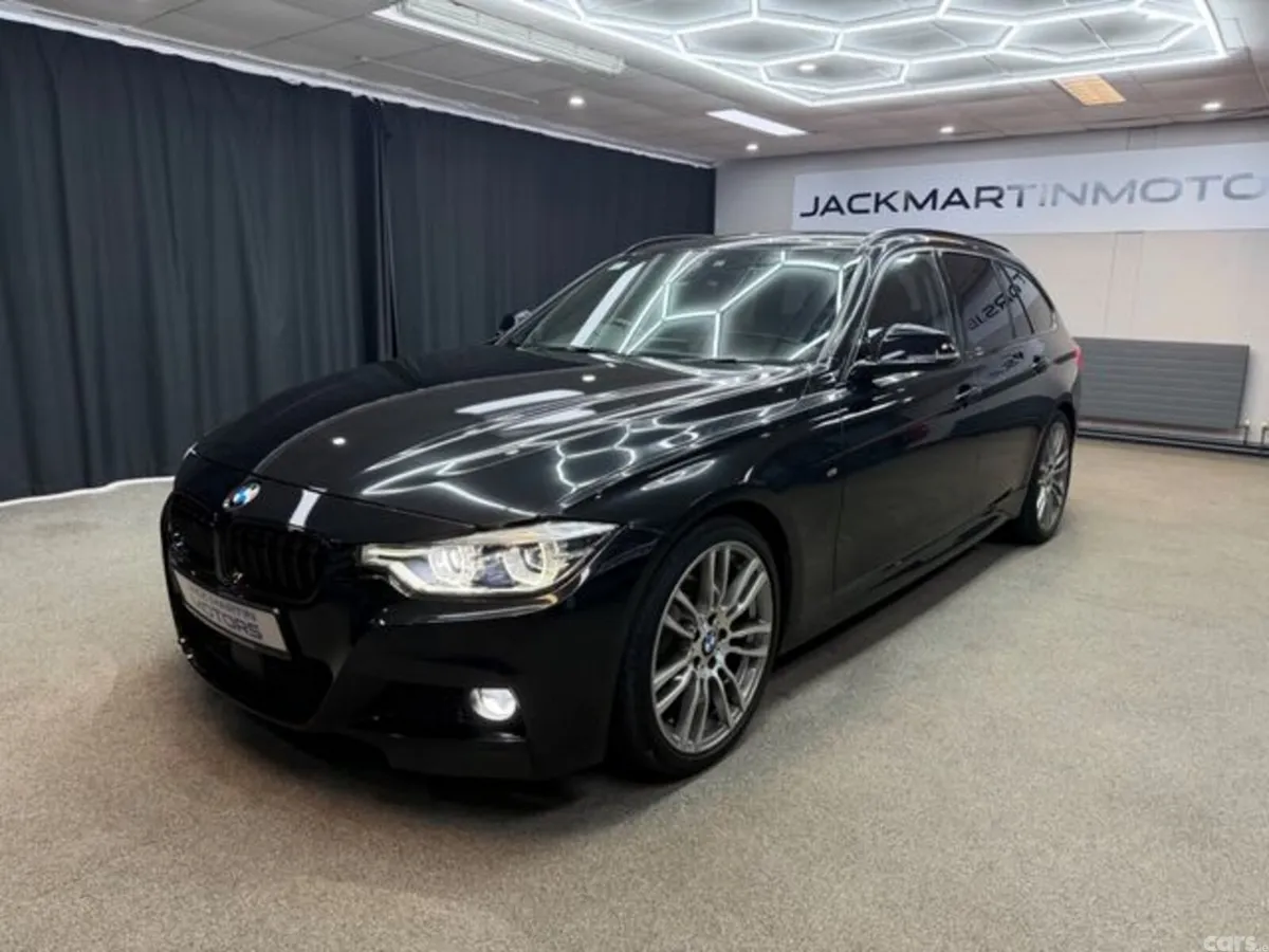 BMW 3-Series Estate, Diesel, 2017, Black