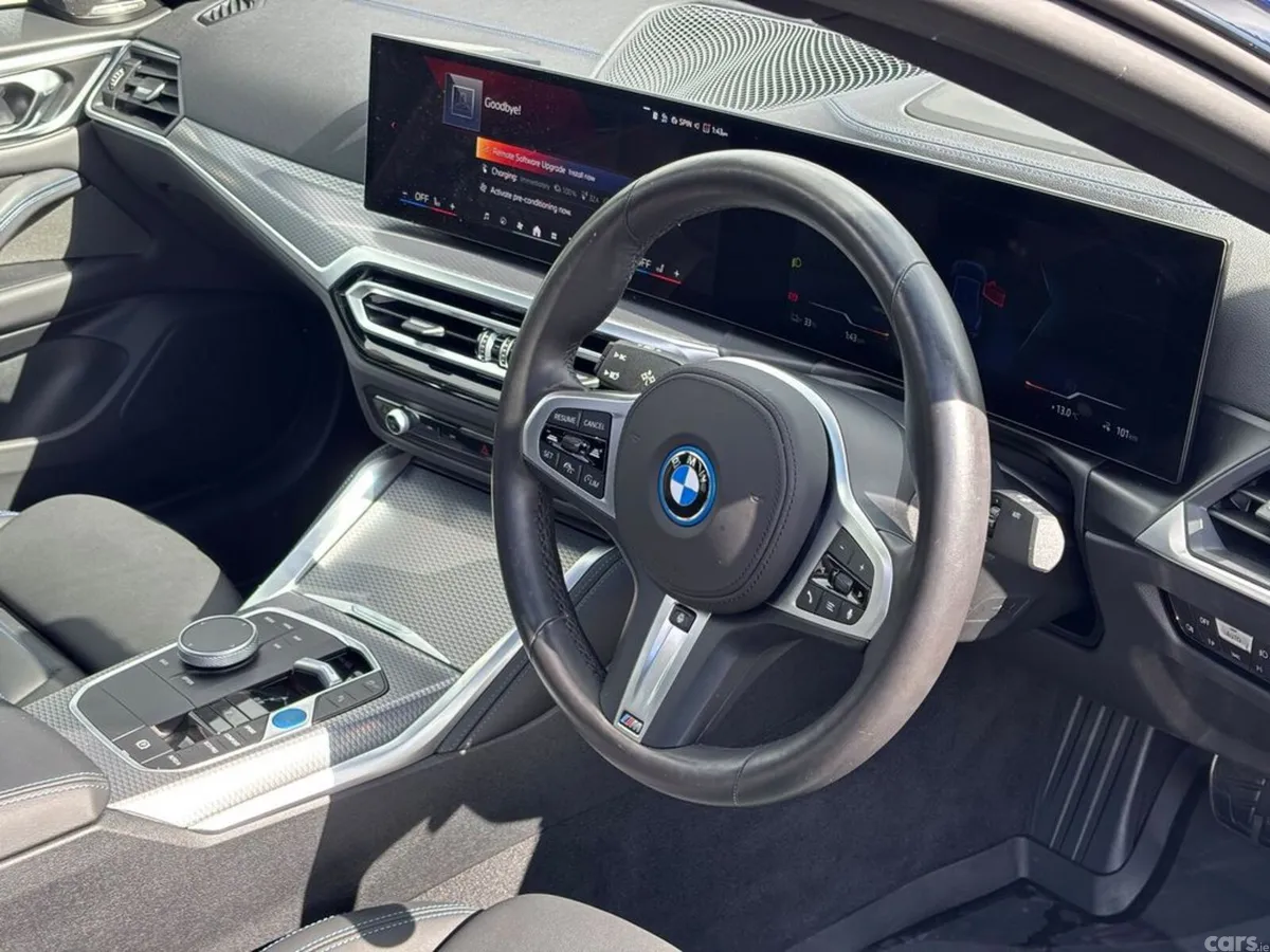 BMW i4 Coupe, Electric, 2024, Blue
