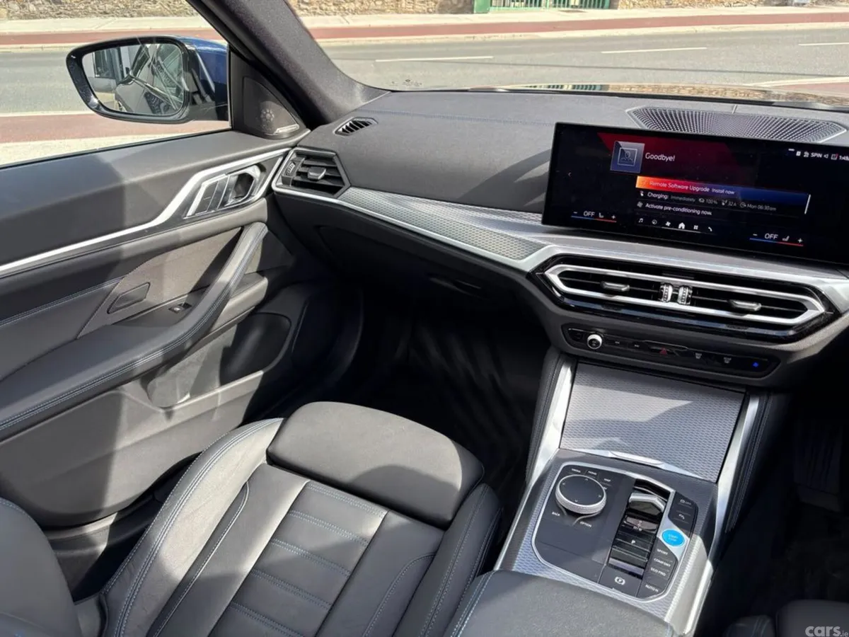 BMW i4 Coupe, Electric, 2024, Blue