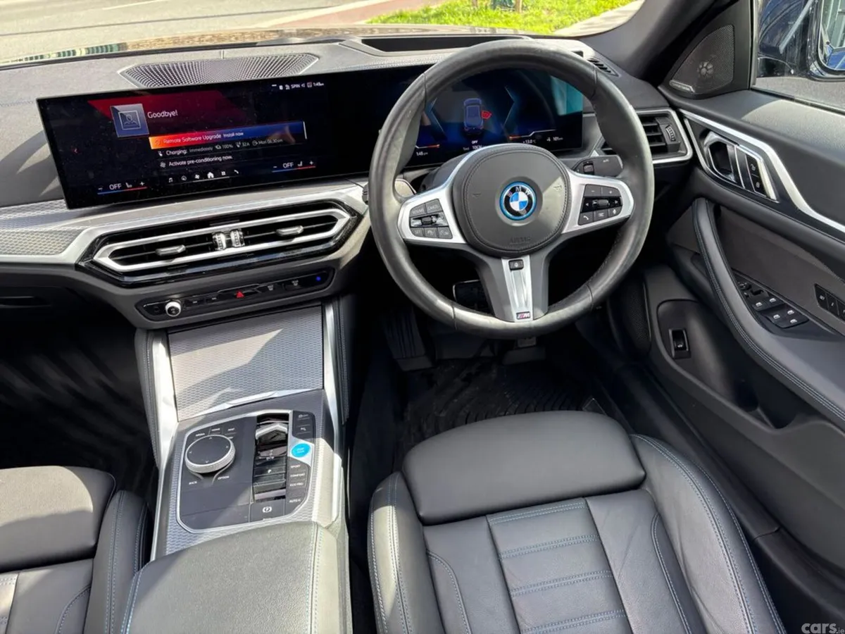 BMW i4 Coupe, Electric, 2024, Blue