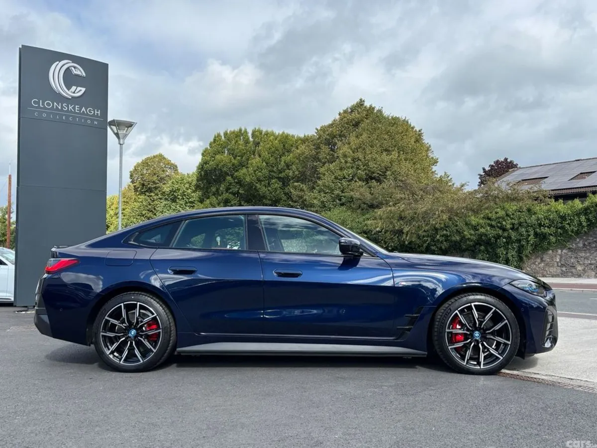BMW i4 Coupe, Electric, 2024, Blue