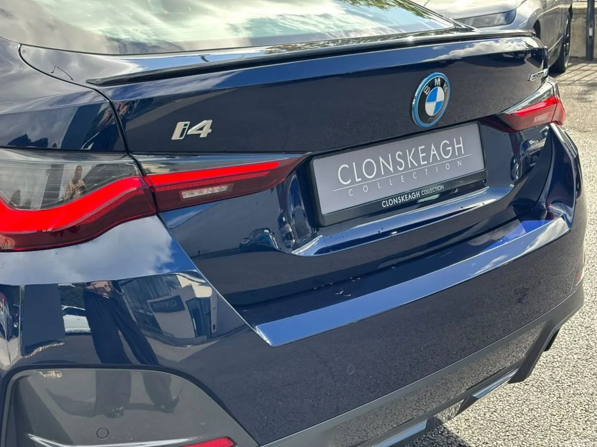 BMW i4 Coupe, Electric, 2024, Blue