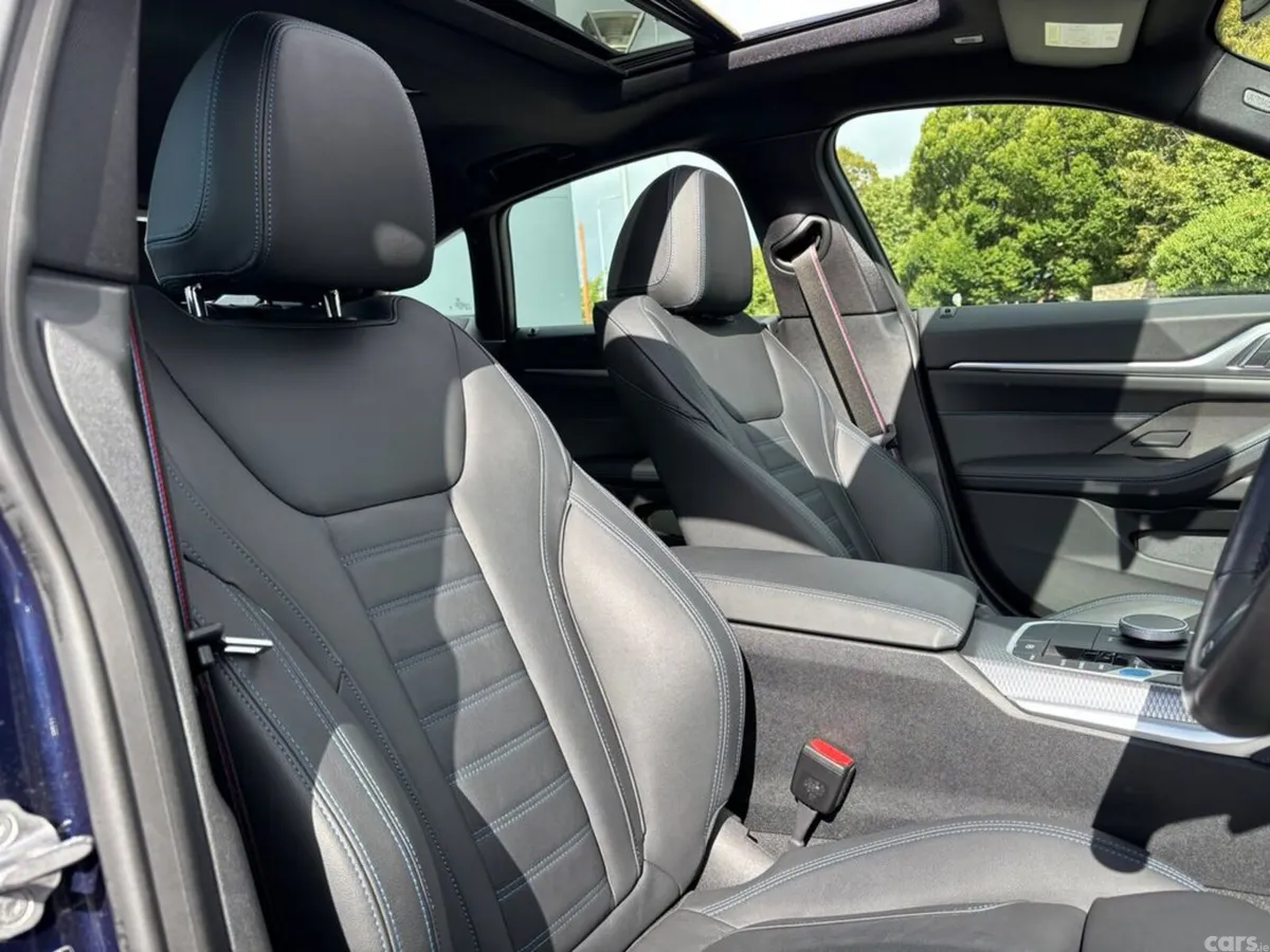 BMW i4 Coupe, Electric, 2024, Blue