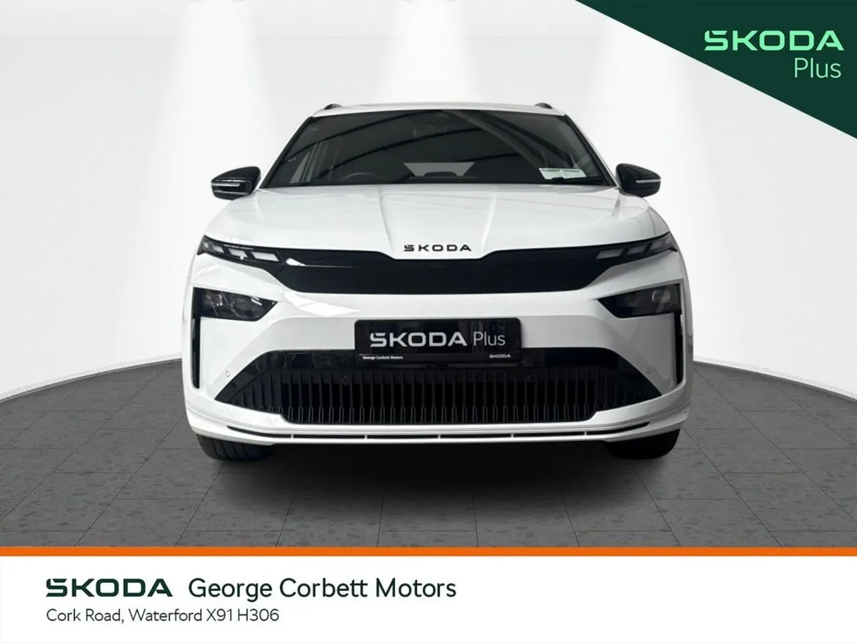 Skoda Enyaq Estate, Electric, 2026, White