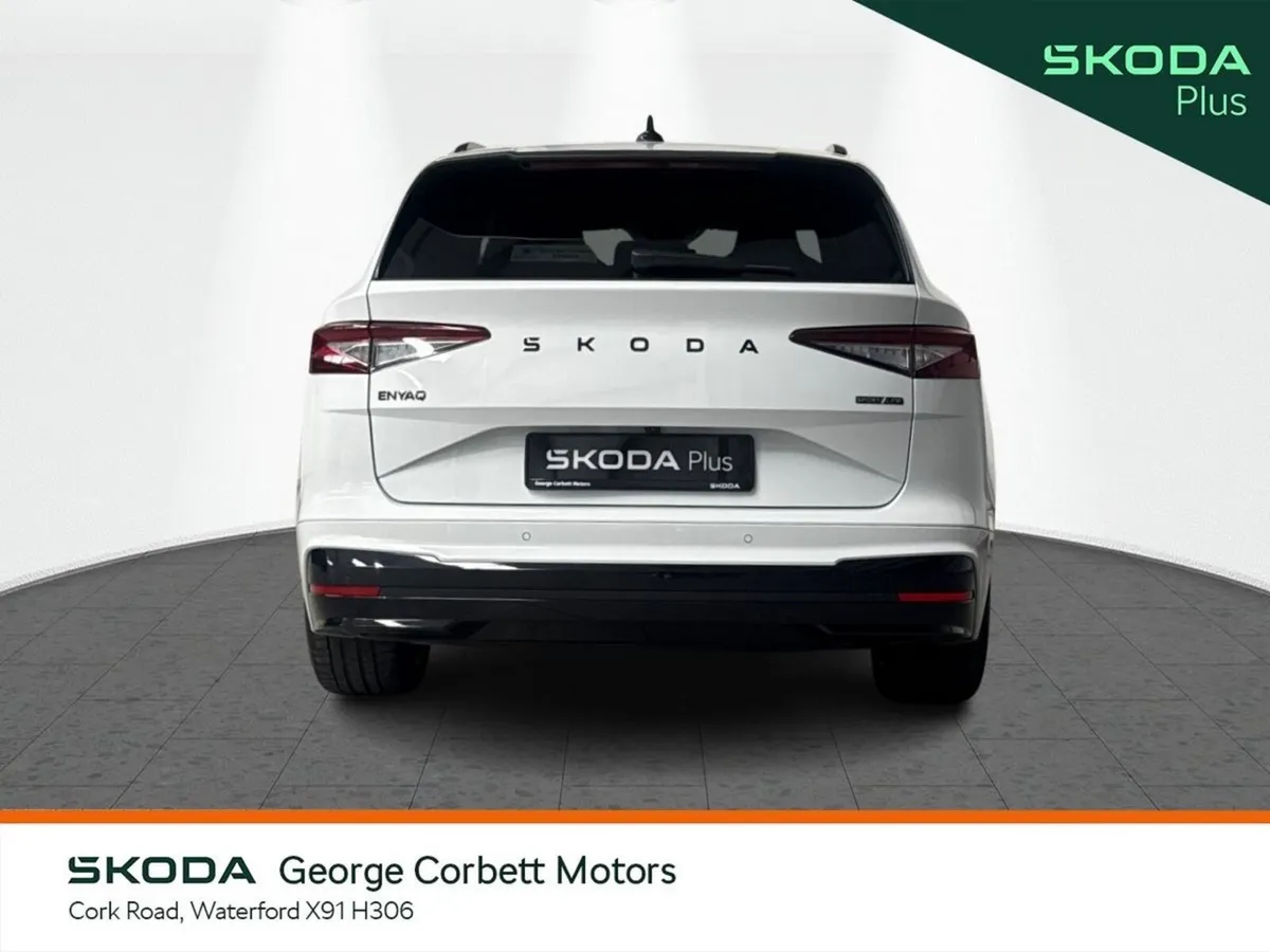 Skoda Enyaq Estate, Electric, 2026, White