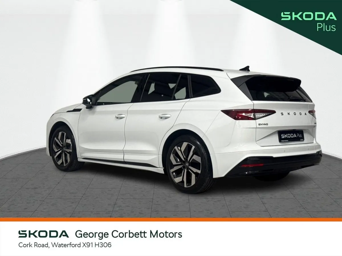 Skoda Enyaq Estate, Electric, 2026, White