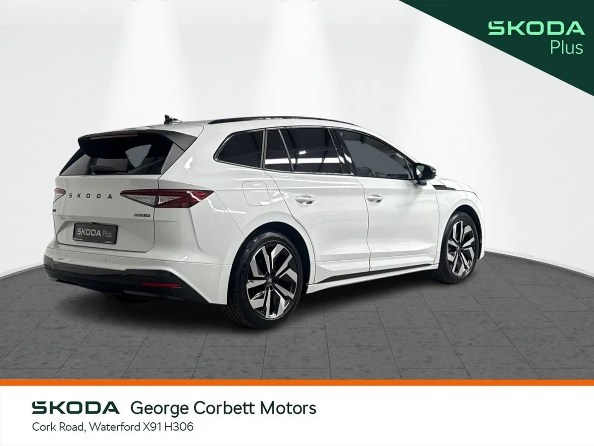Skoda Enyaq Estate, Electric, 2026, White