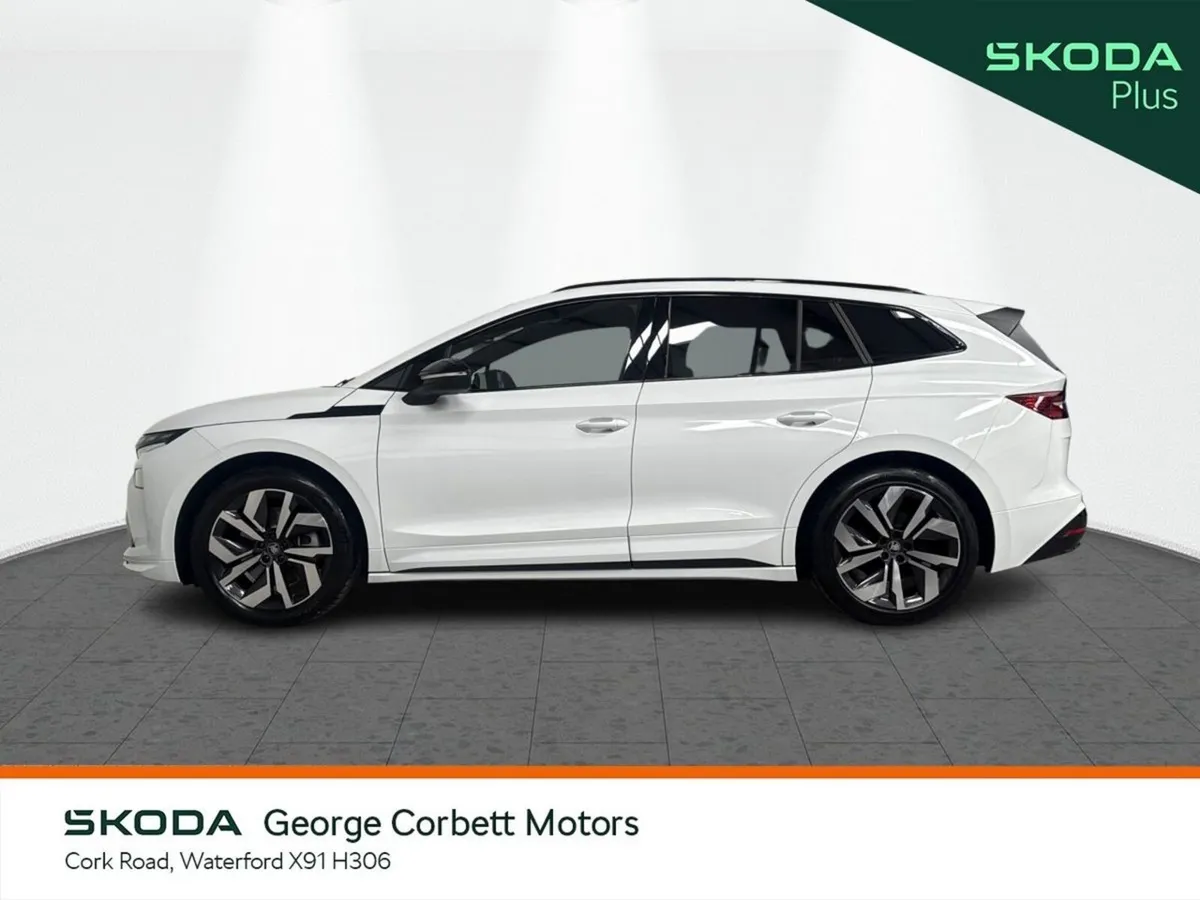 Skoda Enyaq Estate, Electric, 2026, White