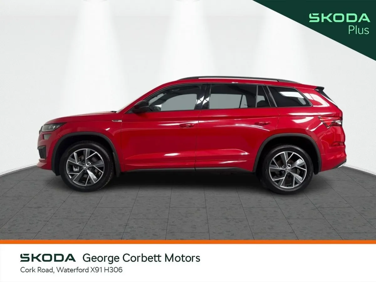 Skoda Kodiaq SUV, Diesel, 2024, Red