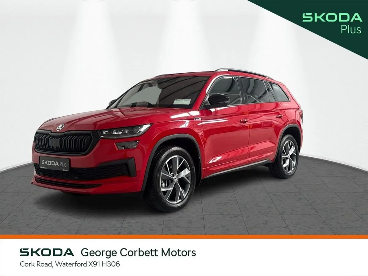 Skoda Kodiaq SUV, Diesel, 2024, Red
