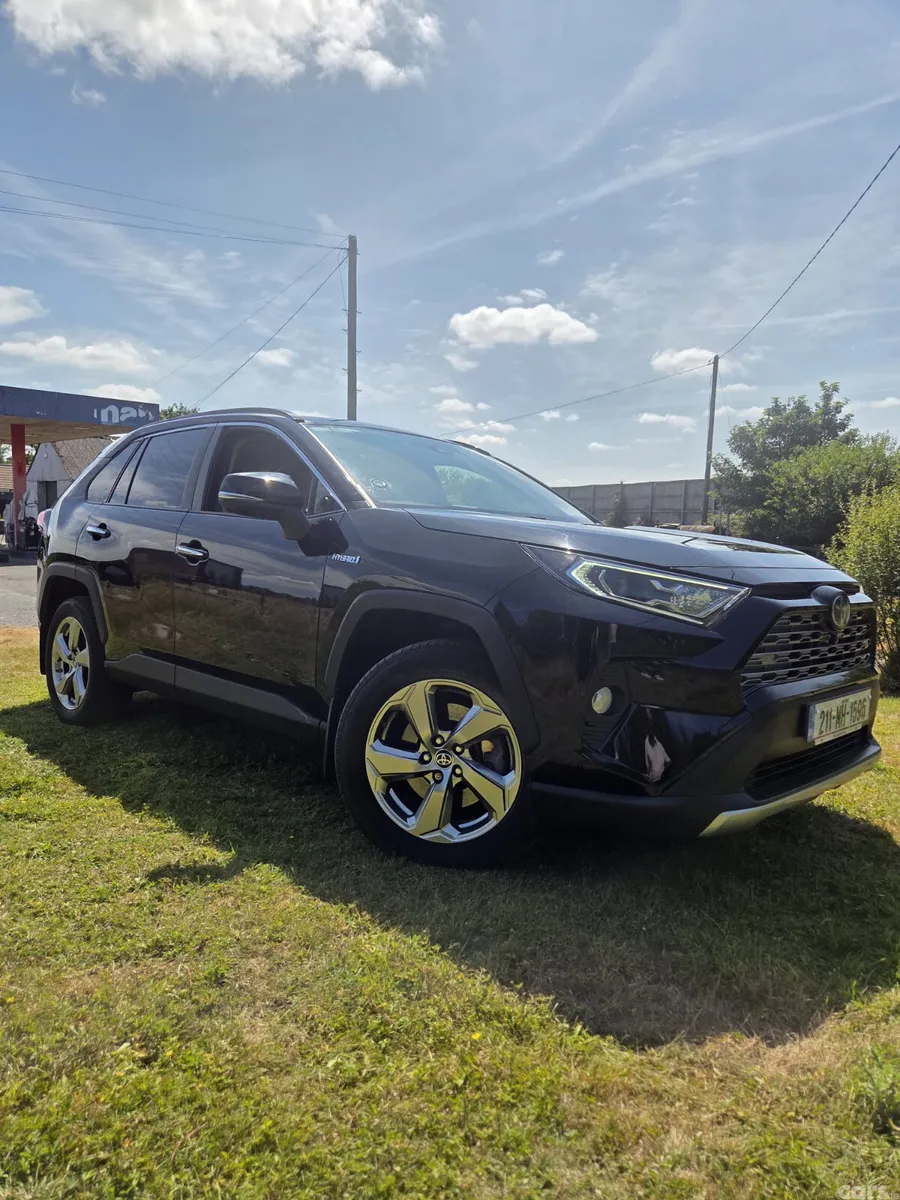Toyota RAV4 SUV, Petrol Hybrid, 2021, Black