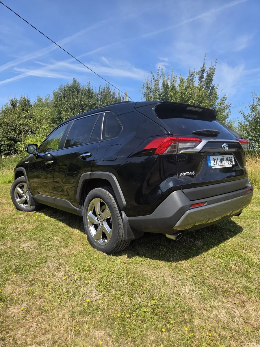 Toyota RAV4 SUV, Petrol Hybrid, 2021, Black
