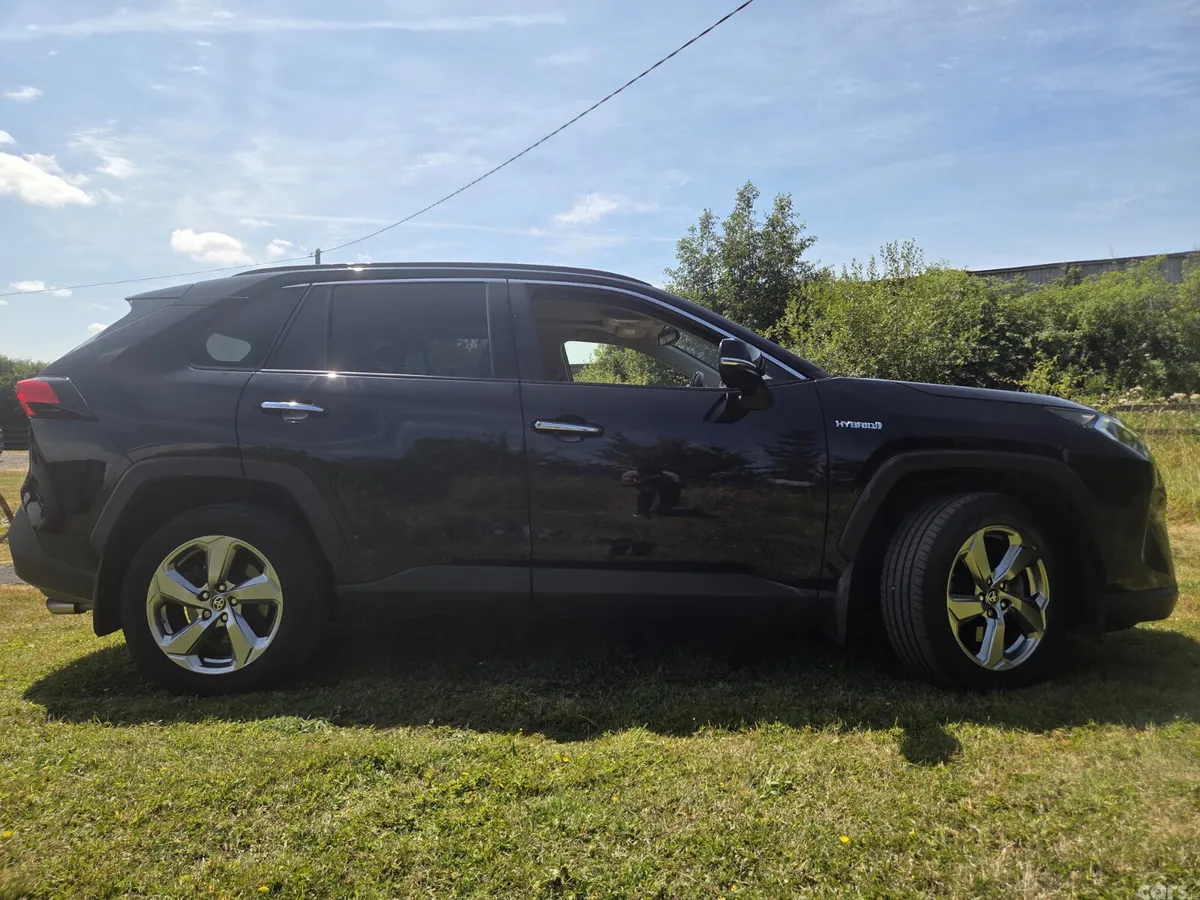 Toyota RAV4 SUV, Petrol Hybrid, 2021, Black