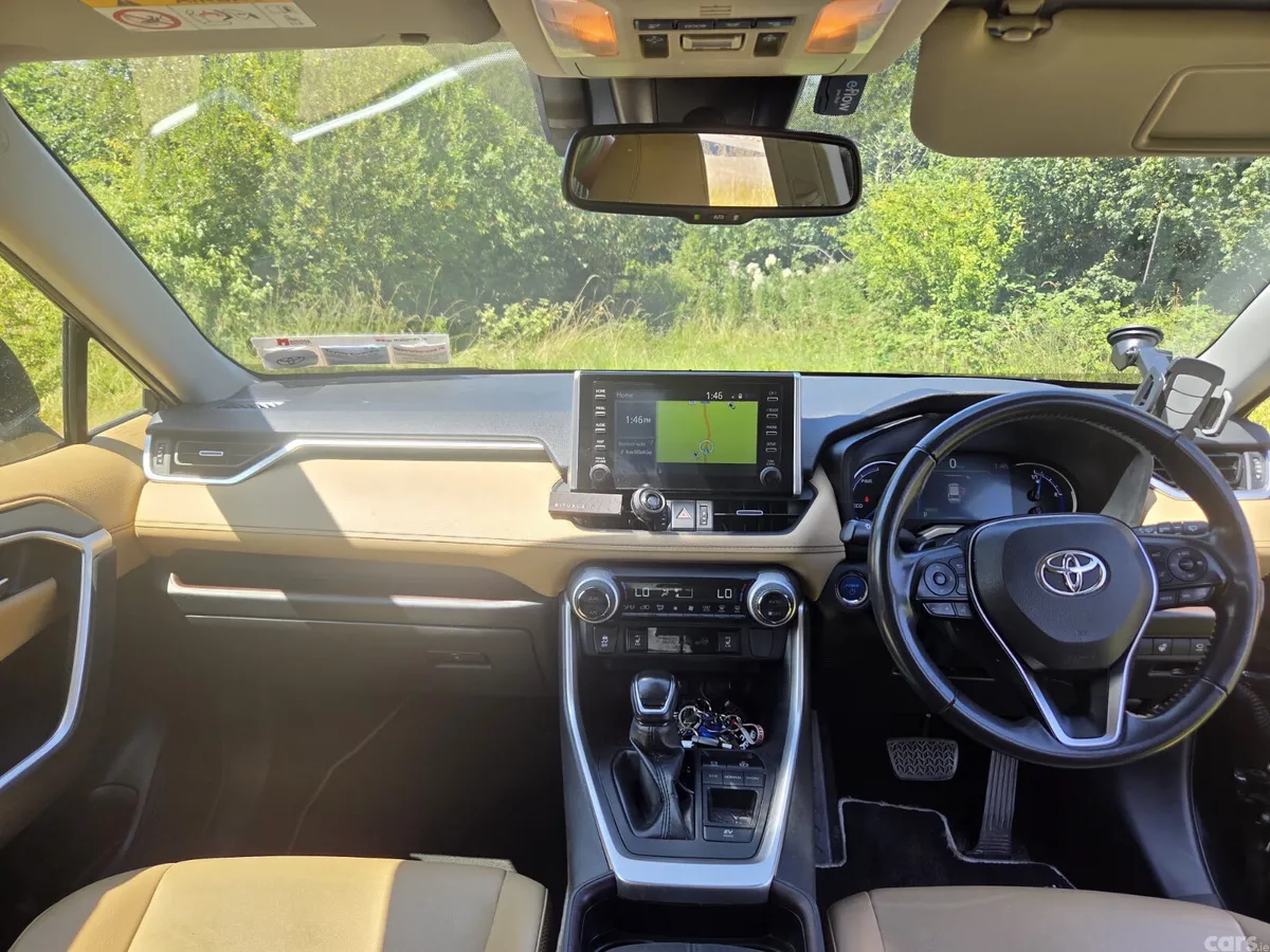 Toyota RAV4 SUV, Petrol Hybrid, 2021, Black