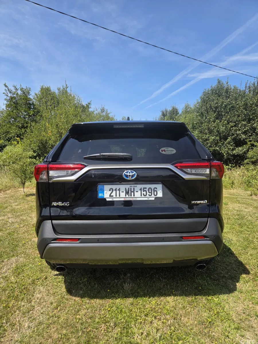 Toyota RAV4 SUV, Petrol Hybrid, 2021, Black