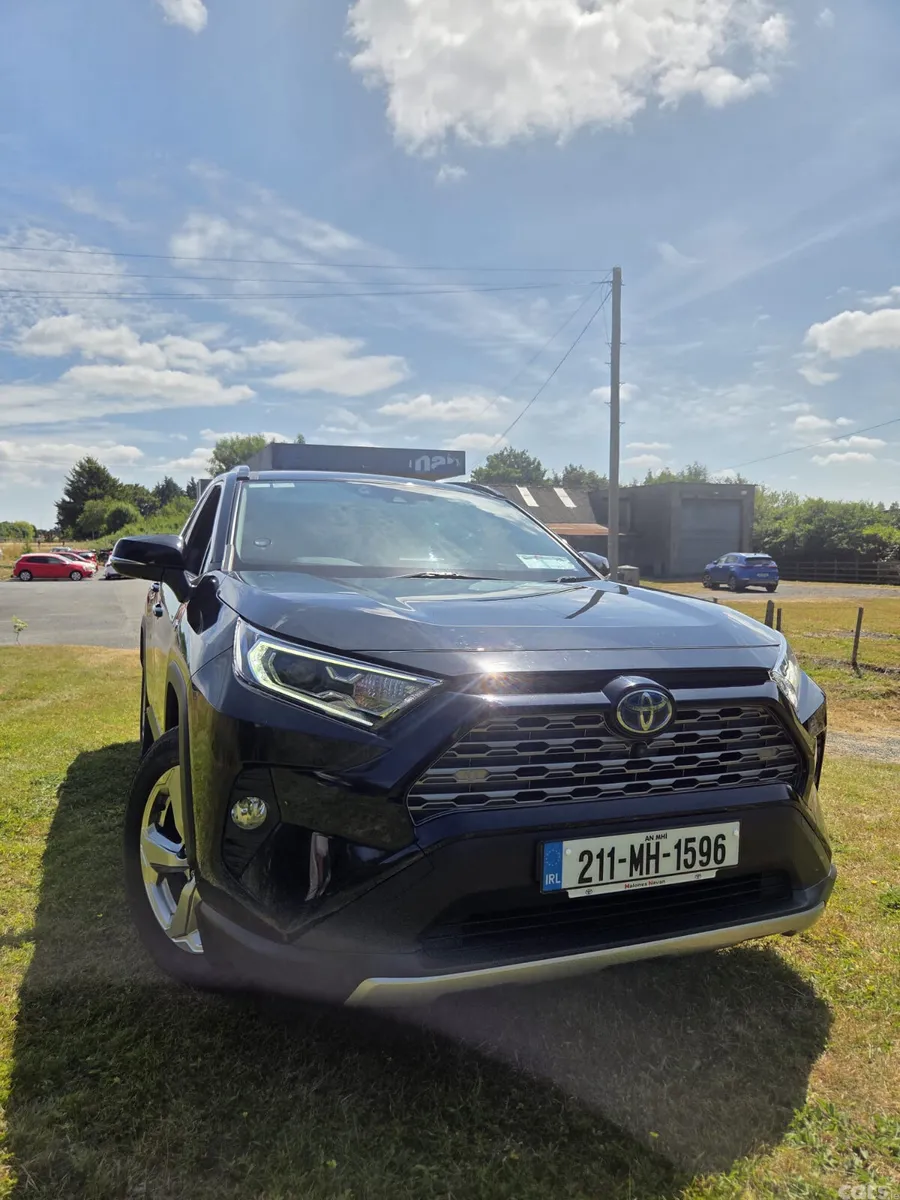 Toyota RAV4 SUV, Petrol Hybrid, 2021, Black