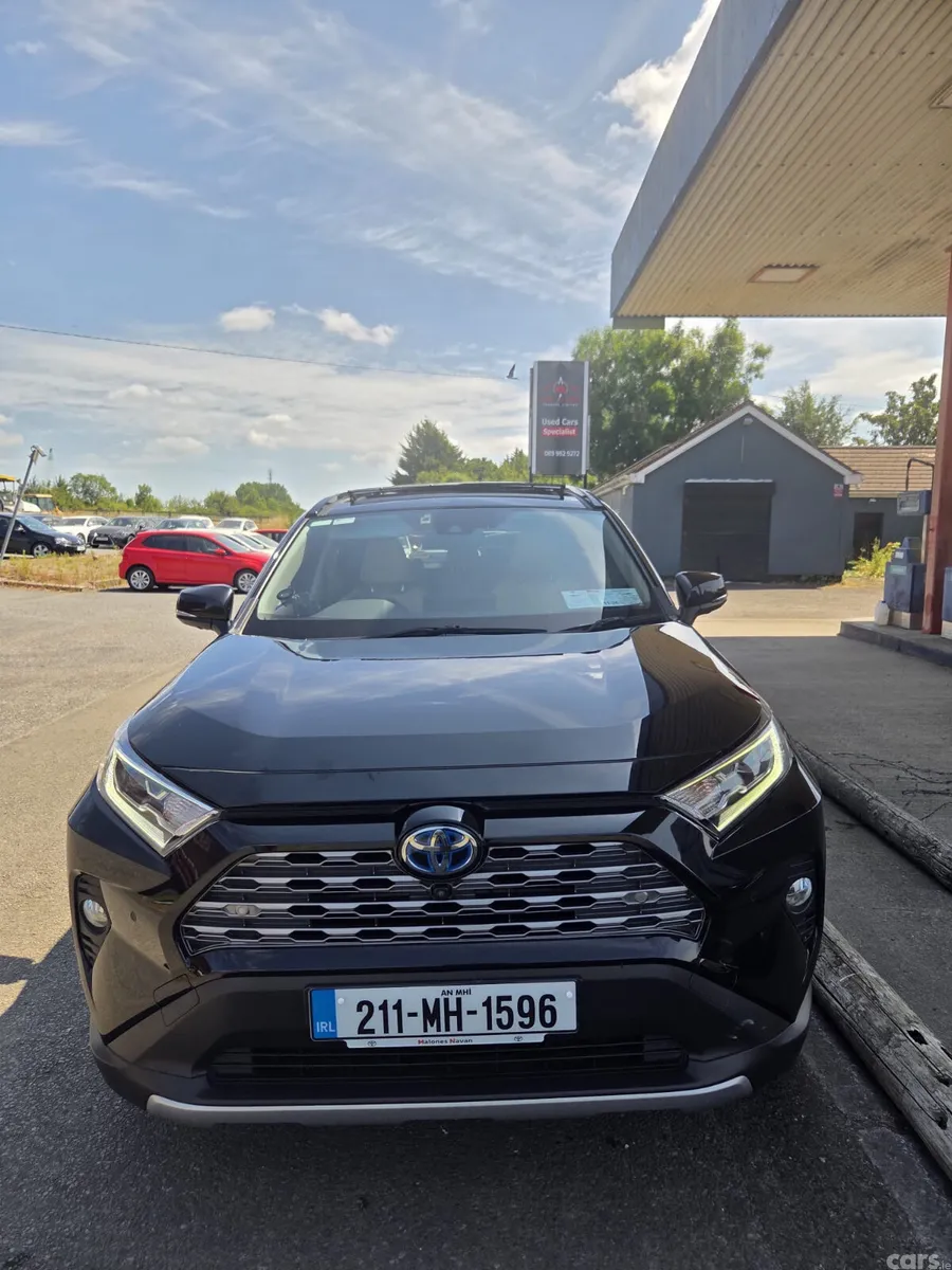 Toyota RAV4 SUV, Petrol Hybrid, 2021, Black