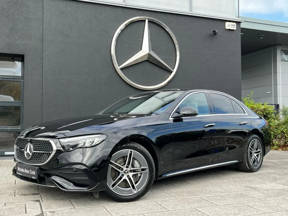 Mercedes-Benz E-Class Saloon, Diesel Plug-in Hybrid, 2026, Black