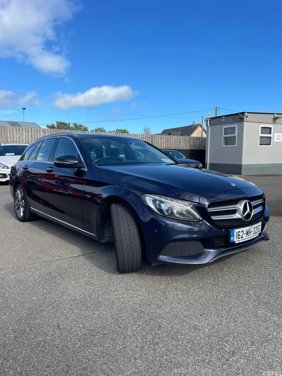 Mercedes-Benz C-Class Estate, Petrol Plug-in Hybrid, 2016, Blue