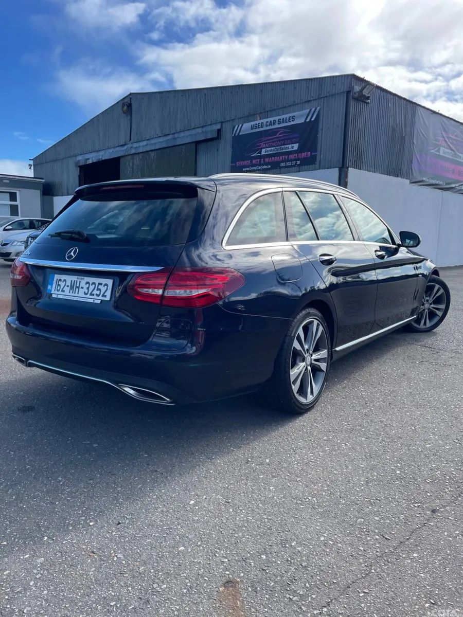 Mercedes-Benz C-Class Estate, Petrol Plug-in Hybrid, 2016, Blue