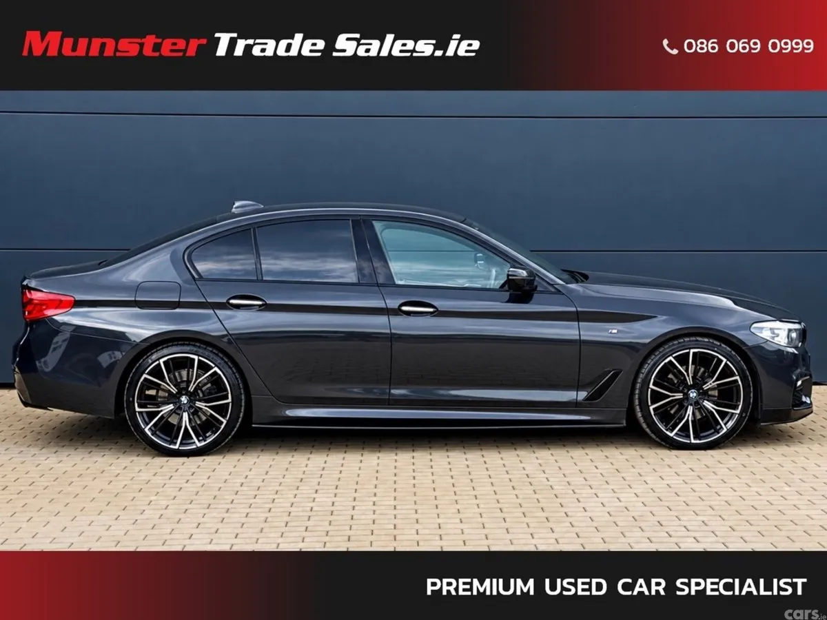BMW 5-Series Saloon, Diesel, 2018, Grey