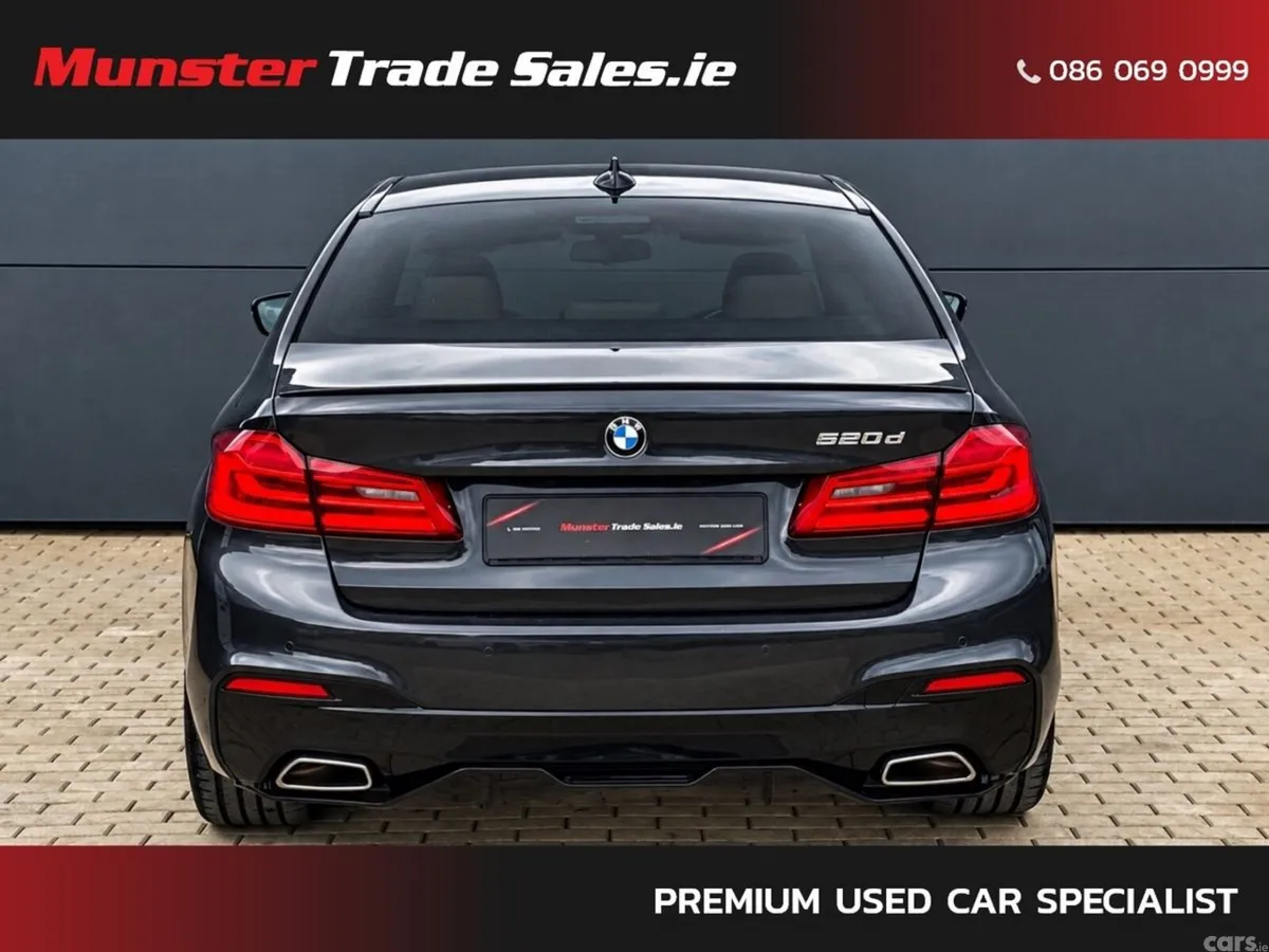 BMW 5-Series Saloon, Diesel, 2018, Grey