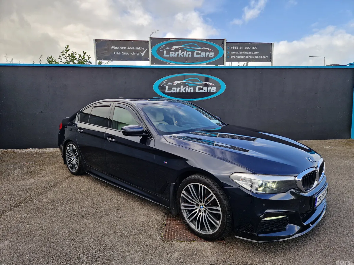BMW 5-Series Saloon, Diesel, 2017, Black