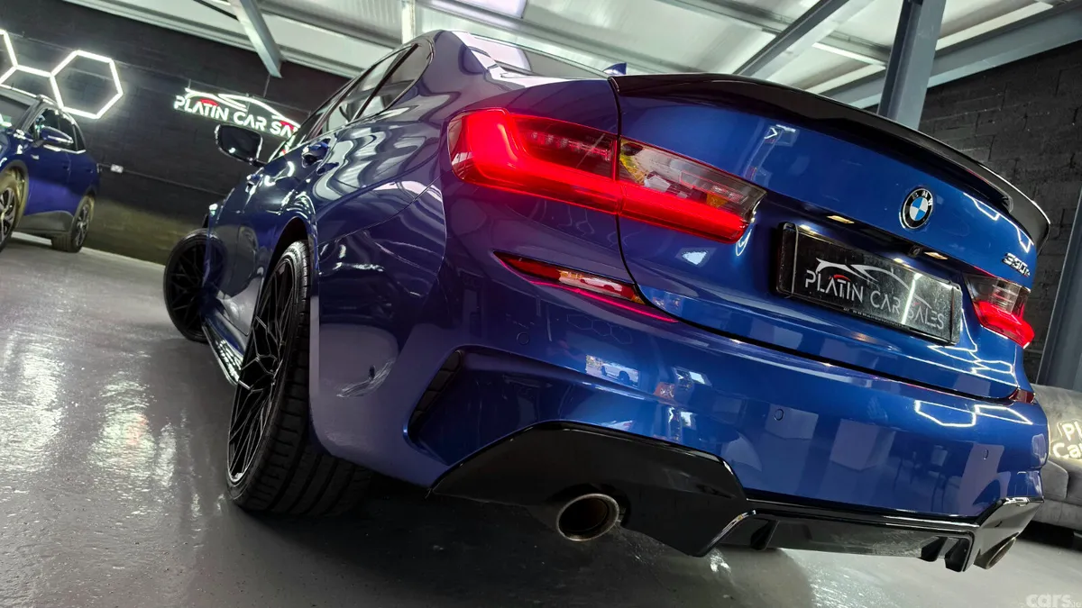 BMW 3-Series Saloon, Petrol Plug-in Hybrid, 2020, Blue