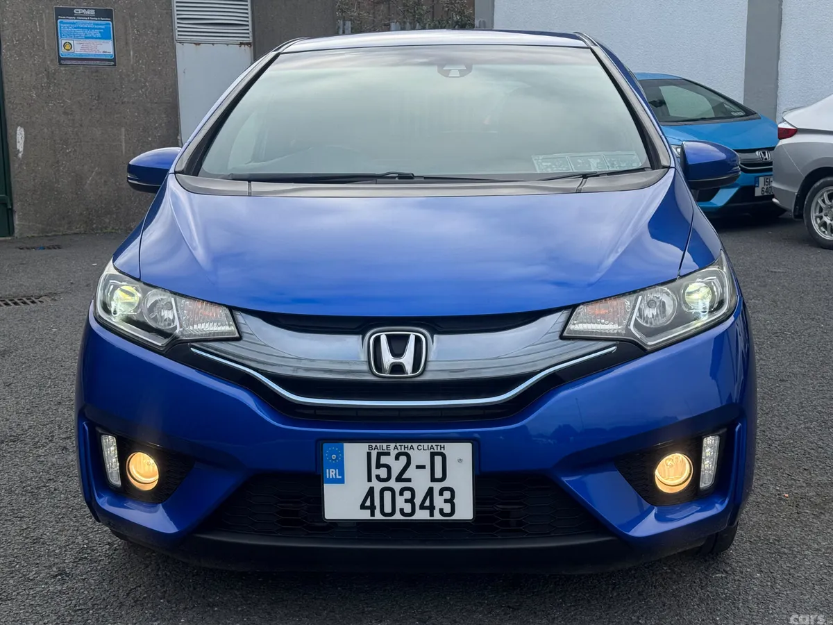 Honda Fit Hatchback, Petrol Hybrid, 2015, Blue