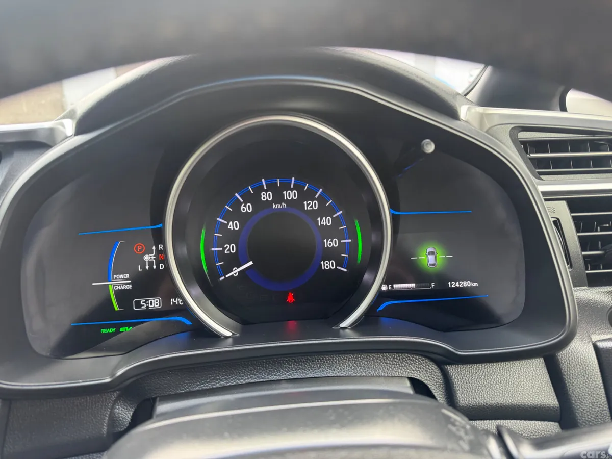 Honda Fit Hatchback, Petrol Hybrid, 2015, Blue