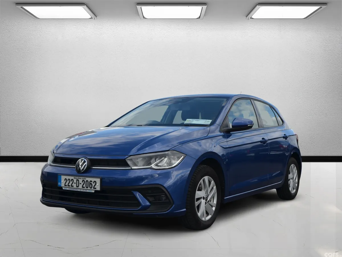 Volkswagen Polo Hatchback, Petrol, 2022, Blue