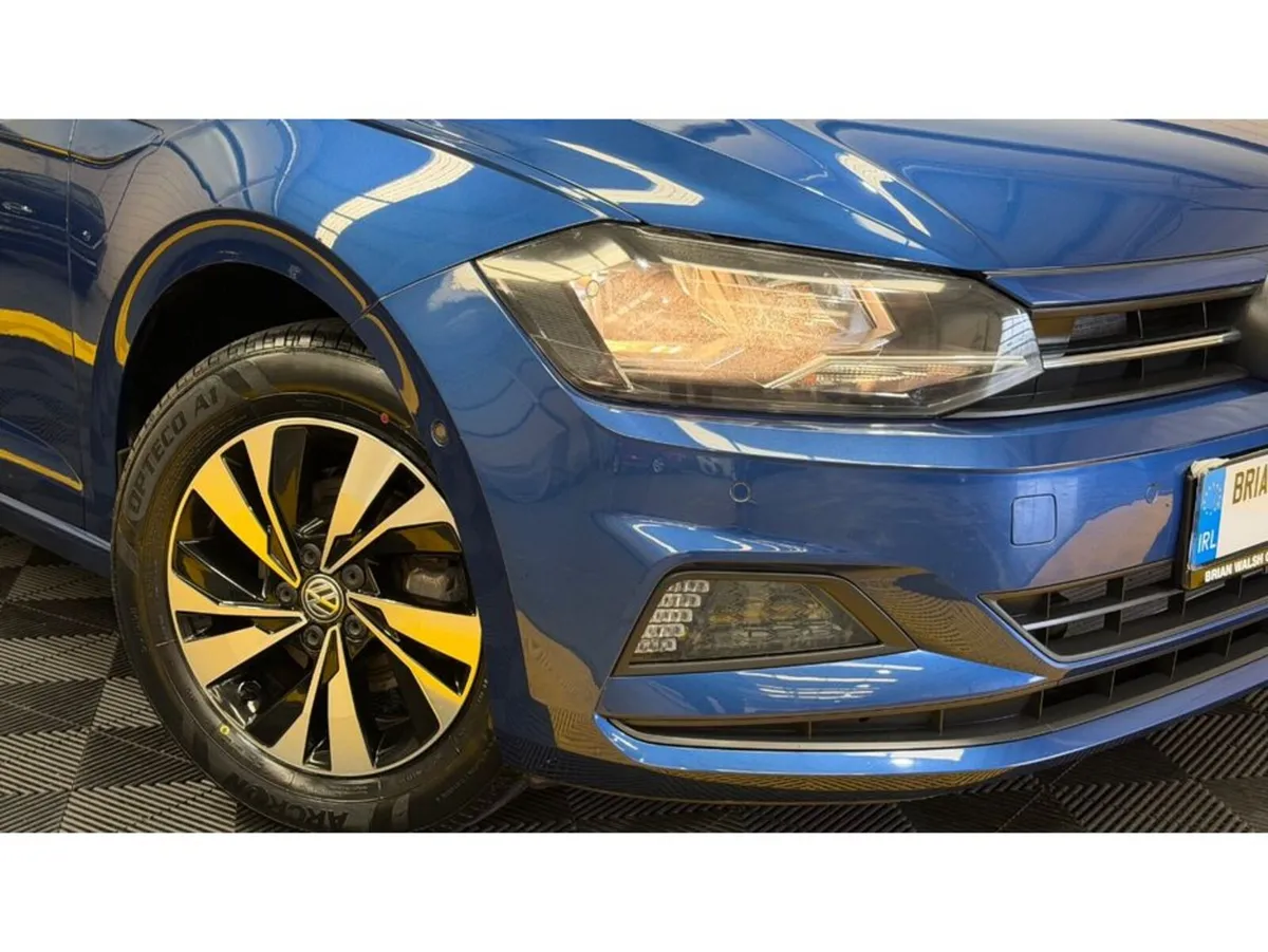 Volkswagen Polo Hatchback, Petrol, 2019, Blue