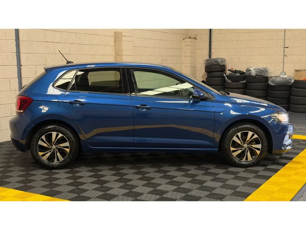 Volkswagen Polo Hatchback, Petrol, 2019, Blue