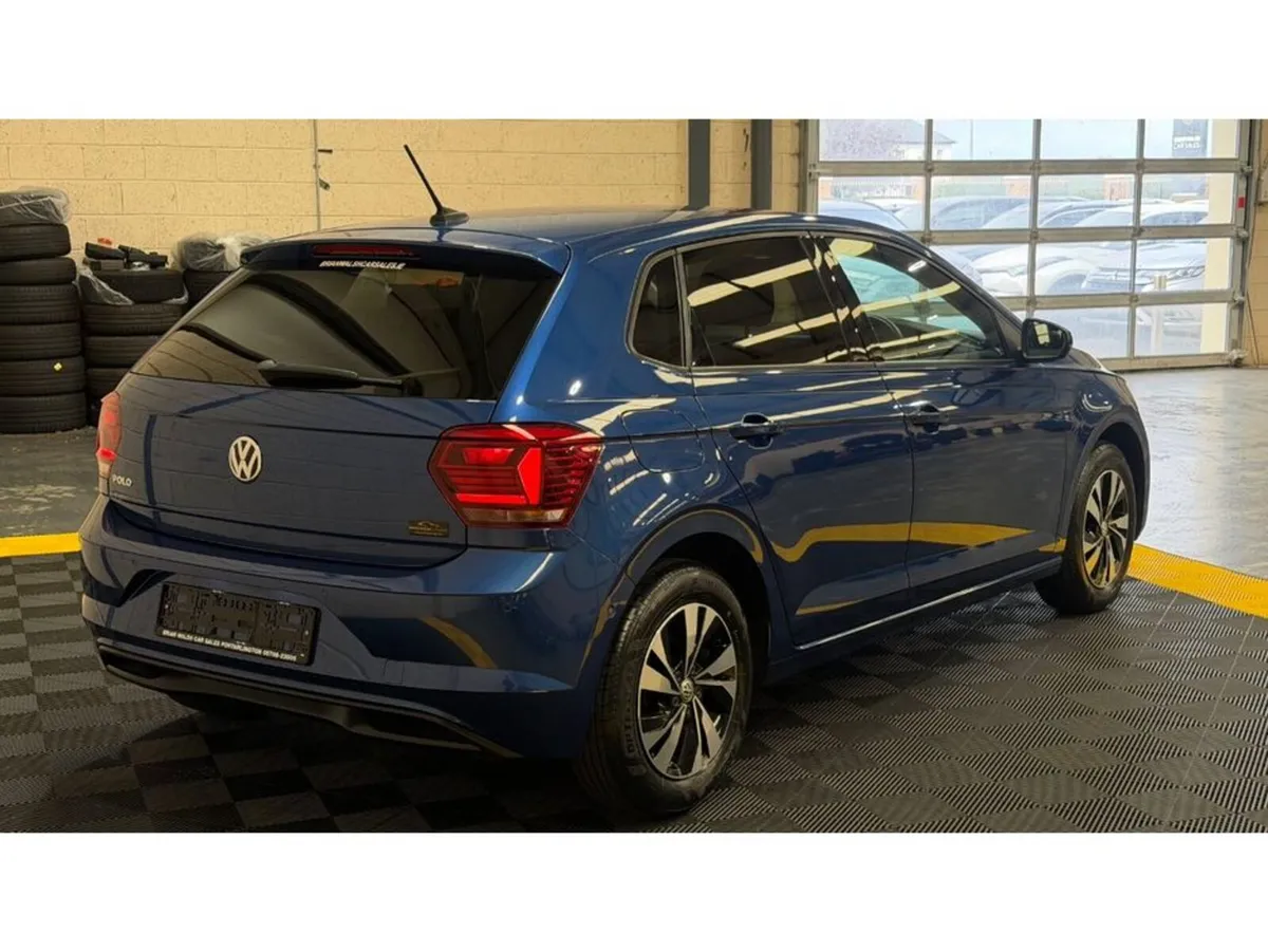 Volkswagen Polo Hatchback, Petrol, 2019, Blue