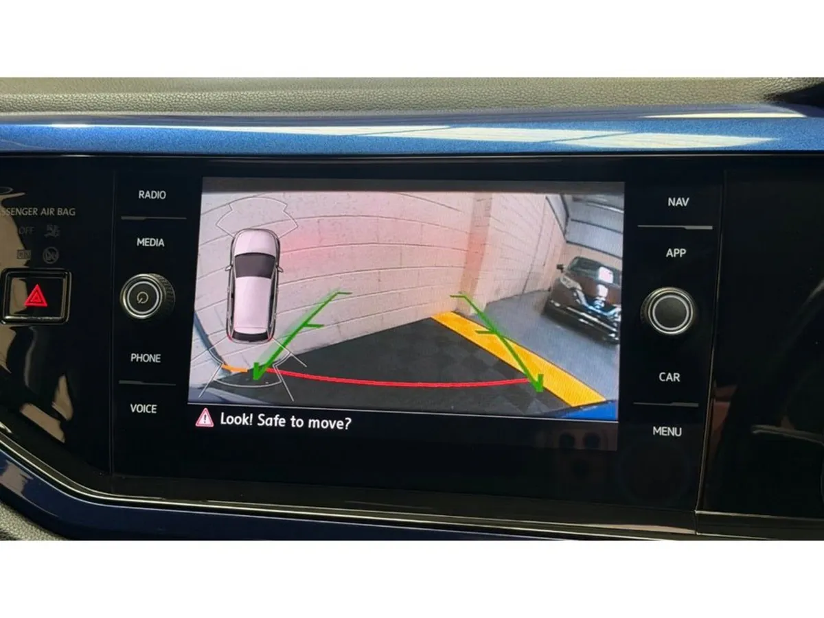 Volkswagen Polo Hatchback, Petrol, 2019, Blue