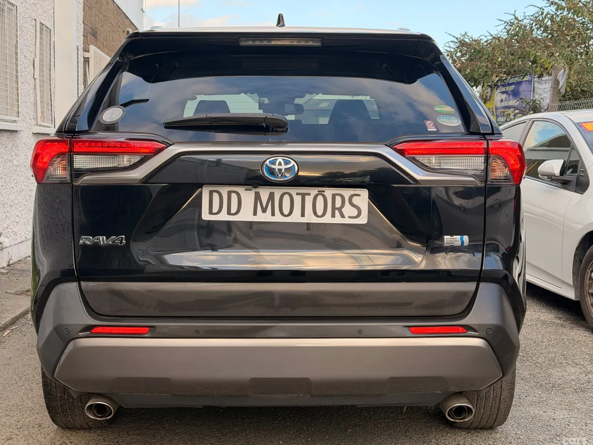 Toyota RAV4 SUV, Petrol Hybrid, 2021, Black