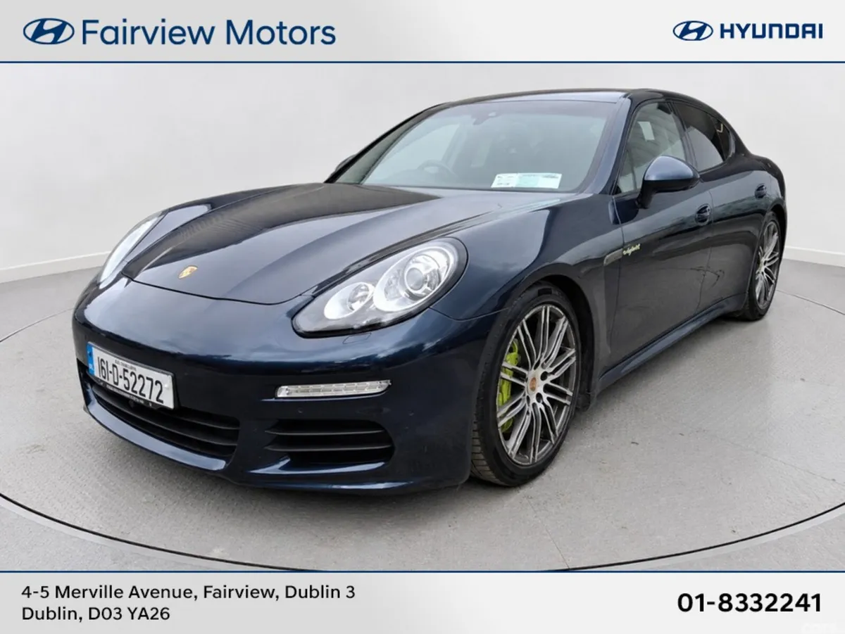 Porsche Panamera Hatchback, Petrol Plug-in Hybrid, 2016, Blue