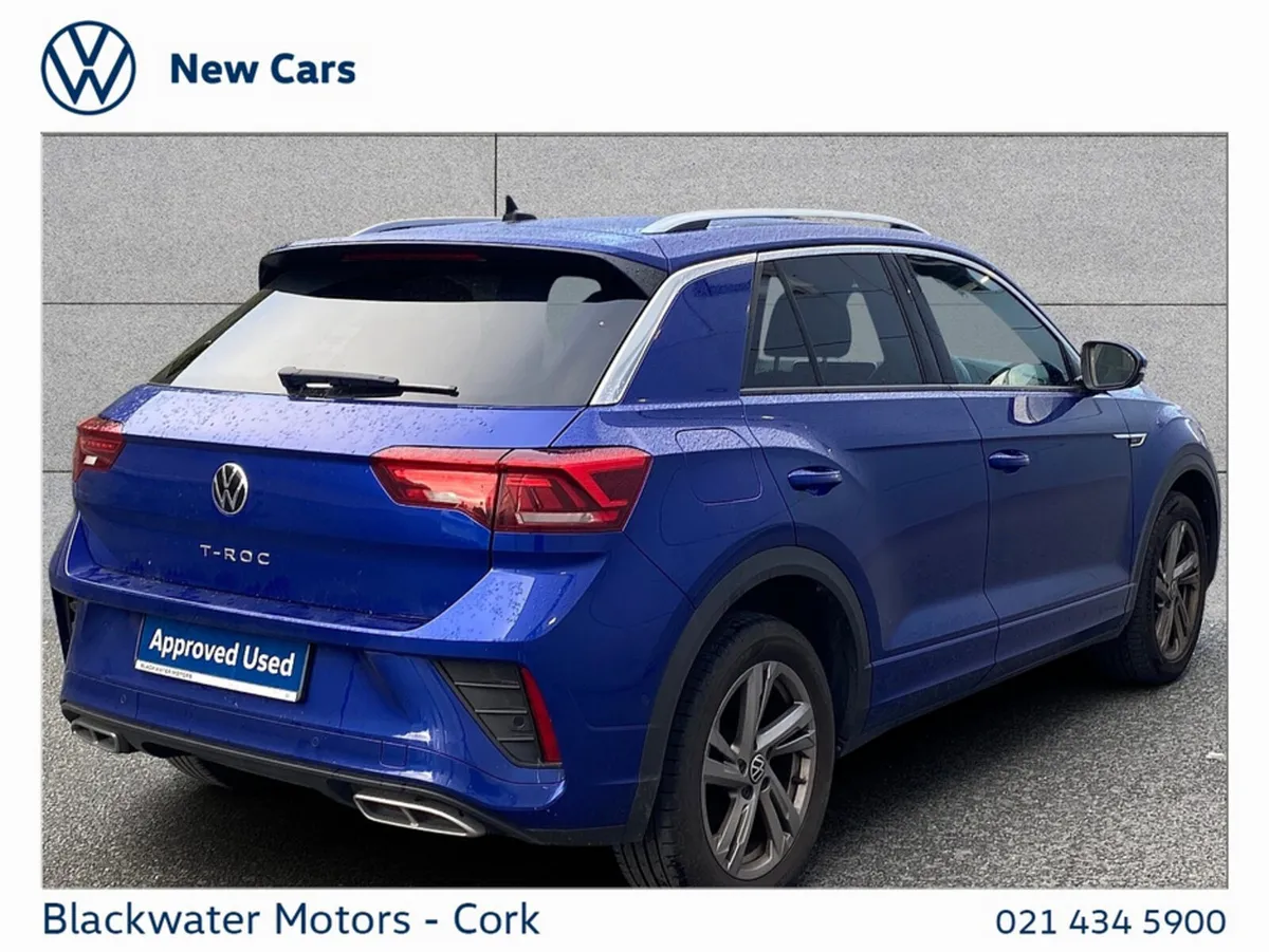 Volkswagen T-Roc SUV, Petrol, 2023, Blue