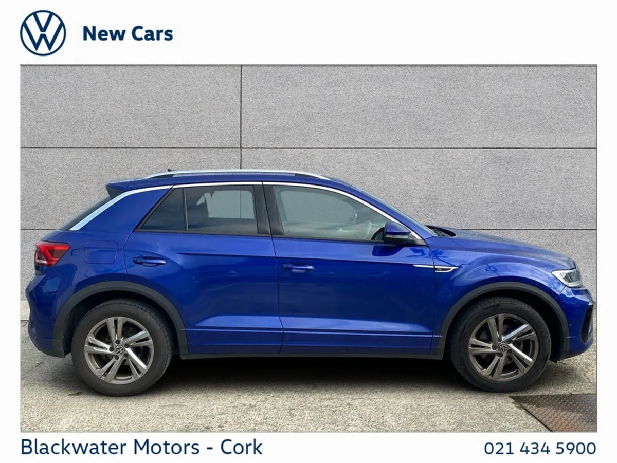 Volkswagen T-Roc SUV, Petrol, 2023, Blue