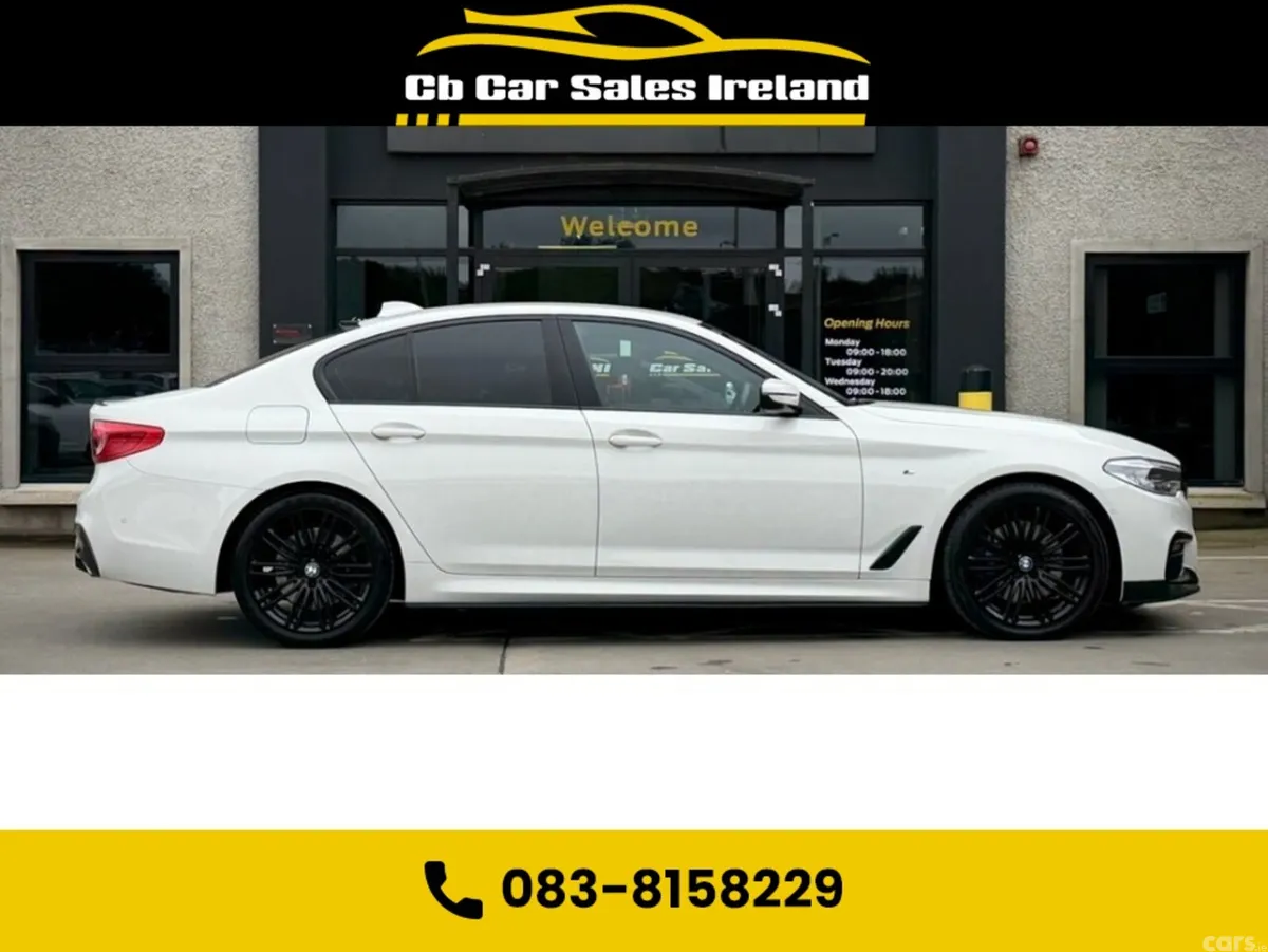 BMW 5-Series Saloon, Diesel, 2019, White