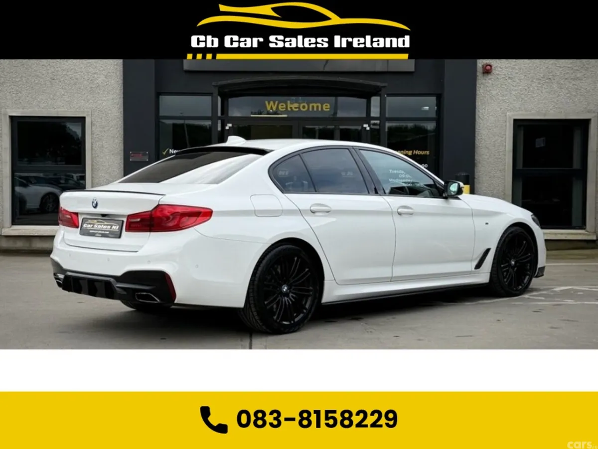 BMW 5-Series Saloon, Diesel, 2019, White